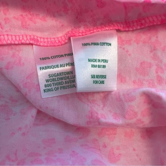 Lilly Pulitzer Cody T-Shirt Dress Pink Shandy Invest A Gator XL - Picture 7 of 10